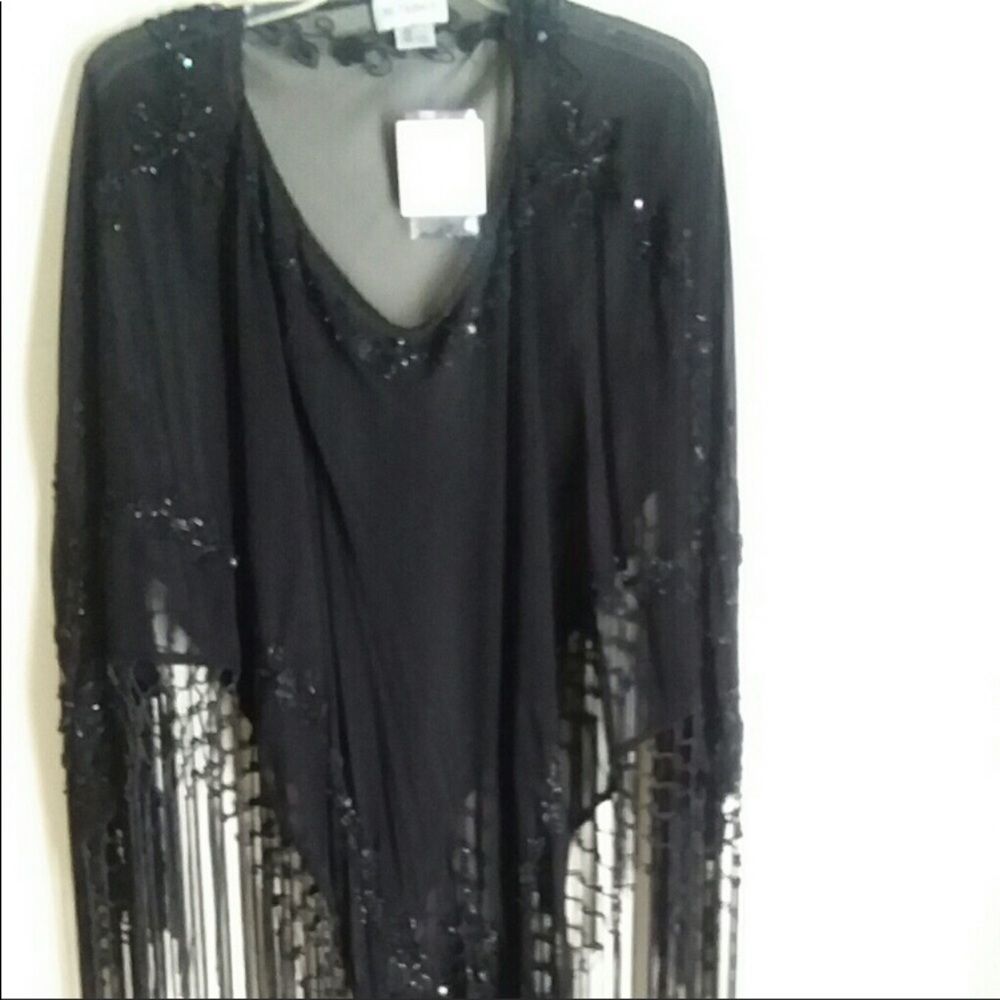 Beaded shawl